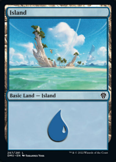 Island (267) [Dominaria United] 