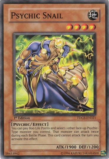 Psychic Snail [TDGS-EN021] Common 
