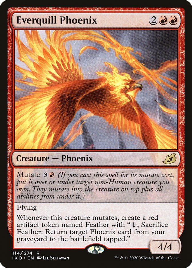 Everquill Phoenix [Ikoria: Lair of Behemoths] 