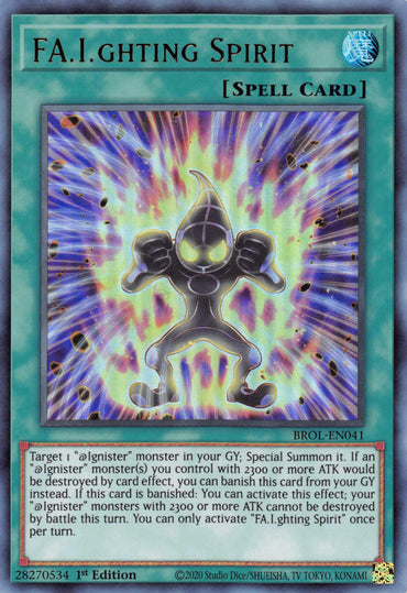 FA.I.ghting Spirit [BROL-EN041] Ultra Rare 