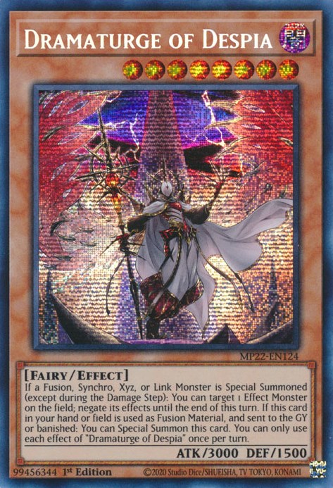 Dramaturge of Despia [MP22-EN124] Prismatic Secret Rare 