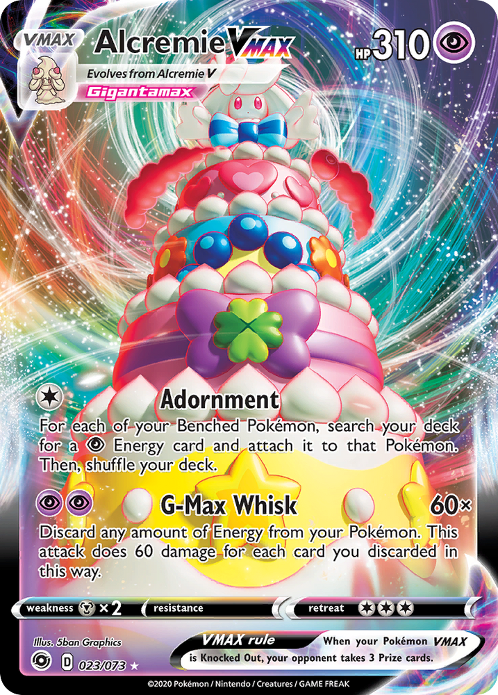 Alcremie VMAX (023/073) [Sword & Shield: Champion's Path]