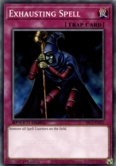 Exhausting Spell [SBC1-ENI21] Common 