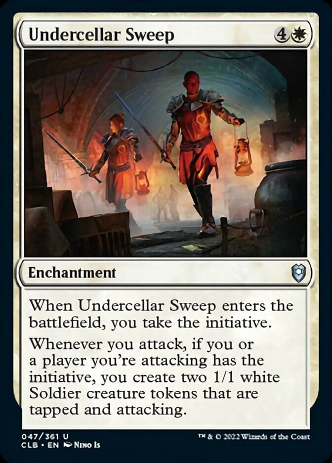 Undercellar Sweep [Commander Legends: Battle for Baldur's Gate] 