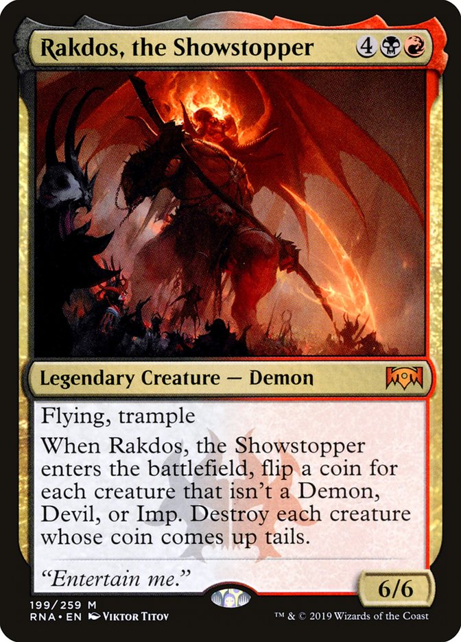 Rakdos, the Showstopper [Ravnica Allegiance] 