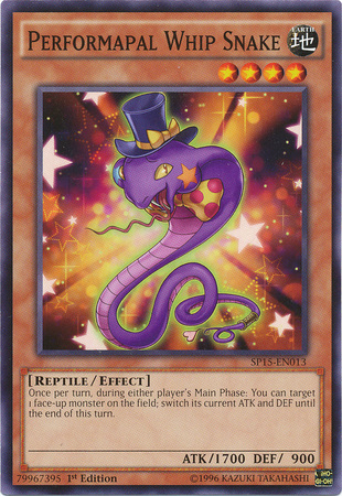 Performapal Whip Snake [SP15-EN013] Common 