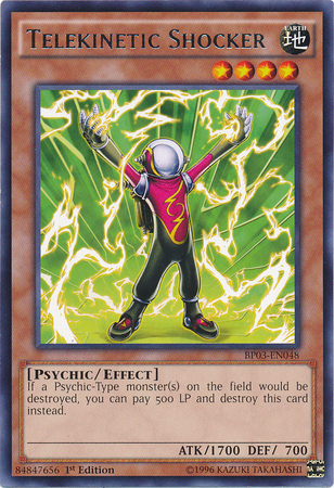 Telekinetic Shocker [BP03-EN048] Rare 