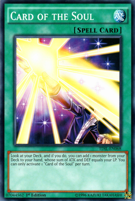 Card of the Soul [TDIL-EN068] Common 