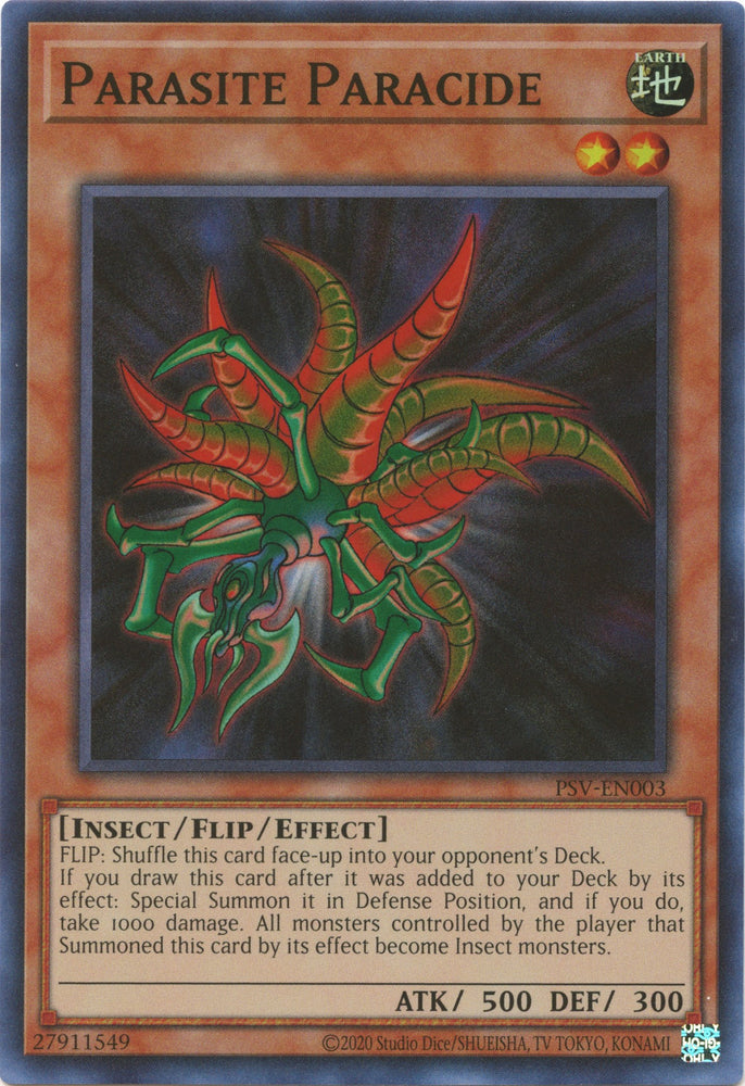 Parasite Paracide (25th Anniversary) [PSV-EN003] Super Rare 
