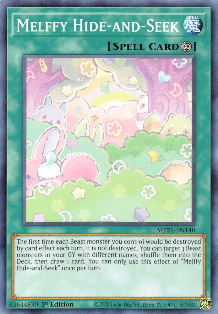 Melffy Hide-and-Seek [MP21-EN140] Common 