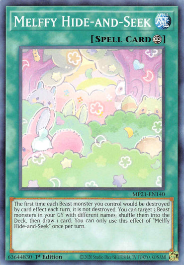 Melffy Hide-and-Seek [MP21-EN140] Common 