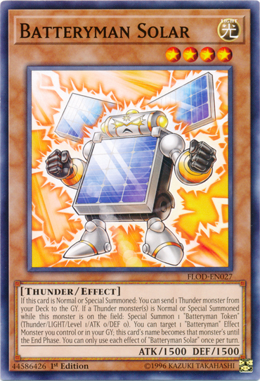 Batteryman Solar [FLOD-EN027] Common 