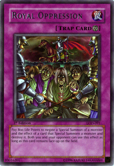 Royal Oppression [LOD-091] Rare 