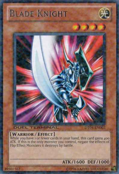 Blade Knight [DT04-EN003] Rare 