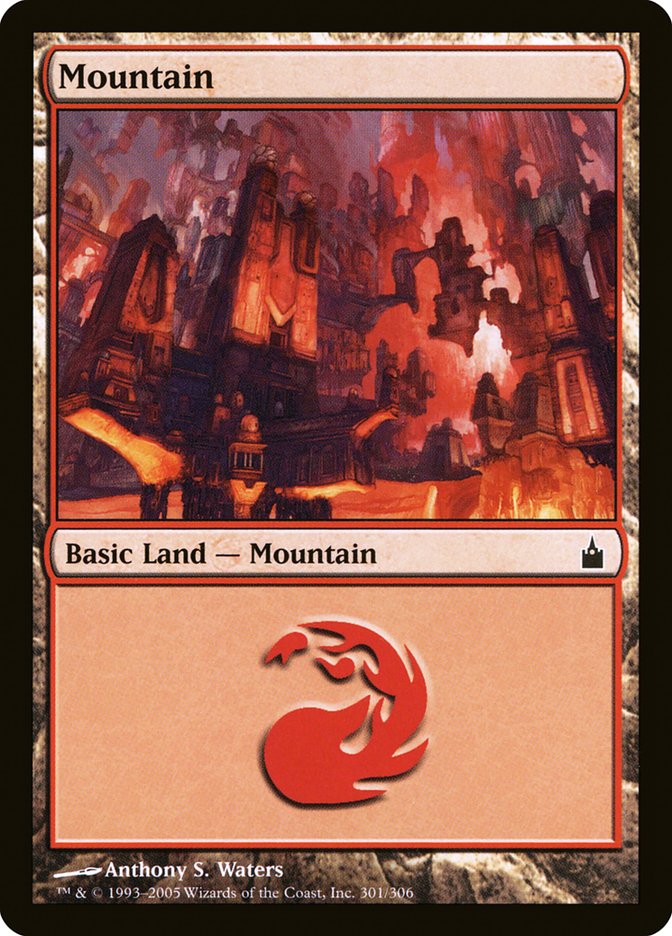 Mountain (301) [Ravnica: City of Guilds] 