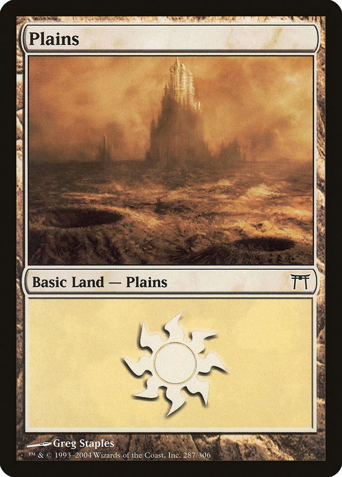 Plains (287) [Champions of Kamigawa] 