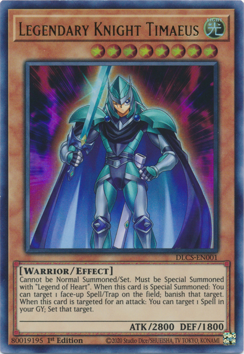 Legendary Knight Timaeus [DLCS-EN001] Ultra Rare 