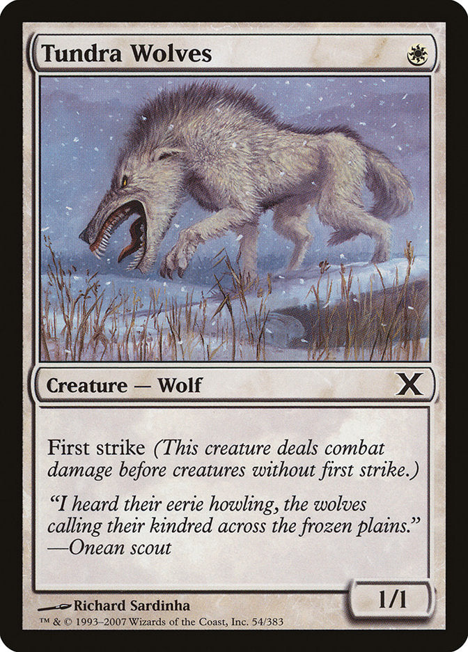 Tundra Wolves [Tenth Edition] 