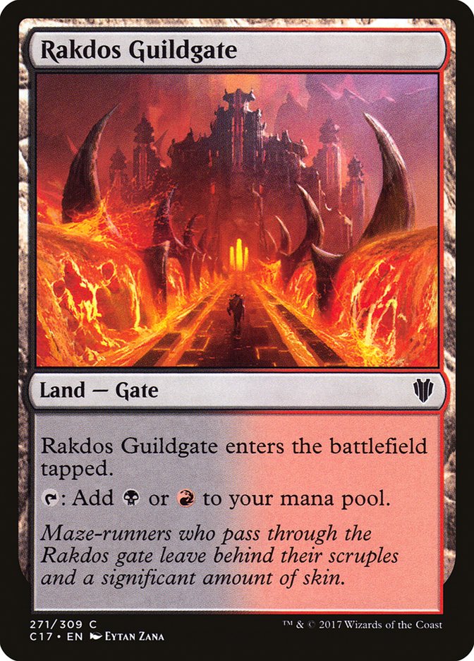 Rakdos Guildgate [Commander 2017] 