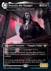 Edgar, Charmed Groom // Edgar Markov's Coffin - Dracula the Voyager // Casket of Native Earth [Innistrad: Crimson Vow] 