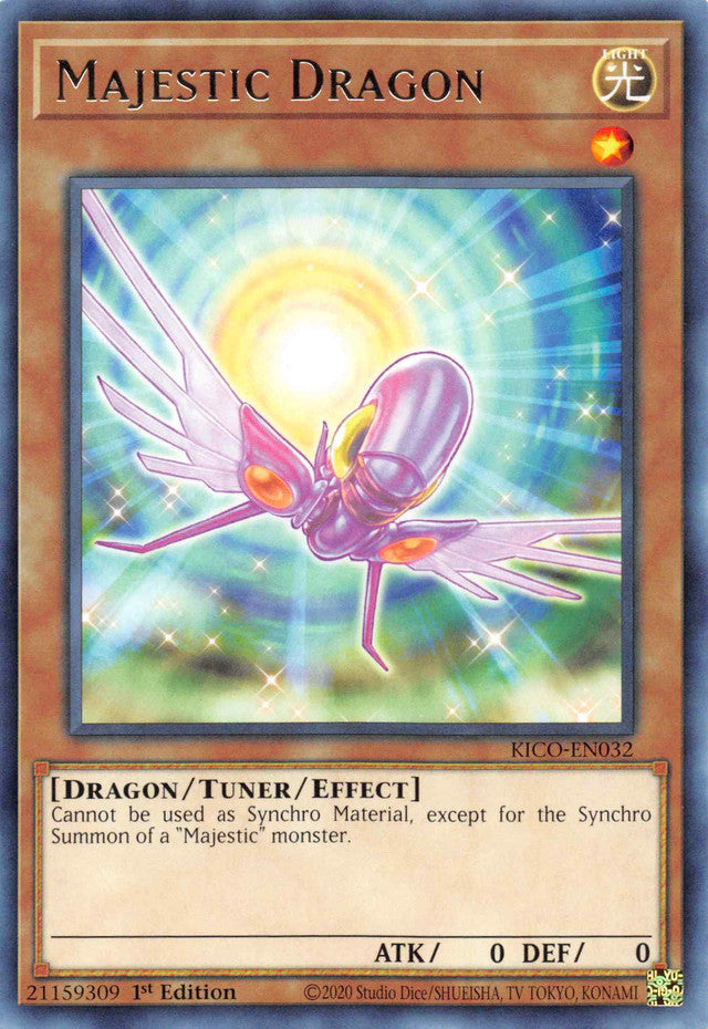 Majestic Dragon [KICO-EN032] Rare 