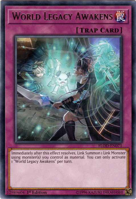 World Legacy Awakens [FLOD-EN071] Rare 