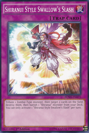 Shiranui Style Swallow's Slash [BOSH-EN075] Common 