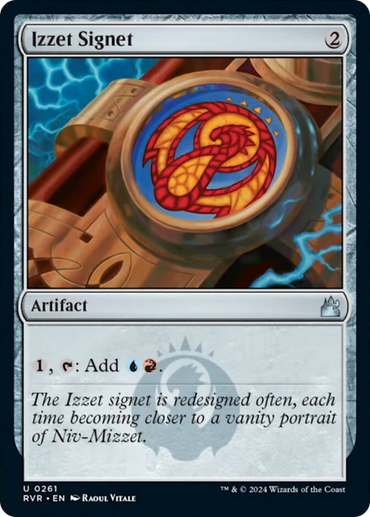 Izzet Signet [Ravnica Remastered] 