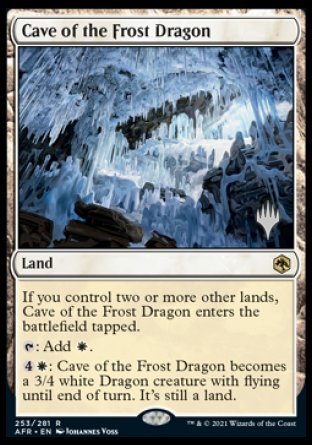 Cave of the Frost Dragon (Promo Pack) [Dungeons &amp; Dragons: Adventures in the Forgotten Realms Promos] 