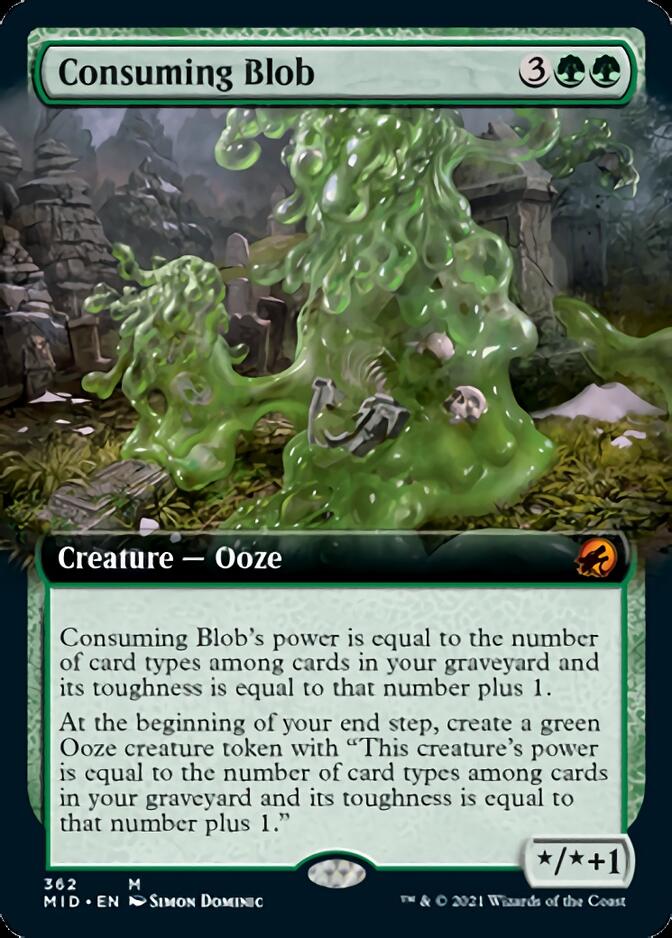 Consuming Blob (Extended Art) [Innistrad: Midnight Hunt]