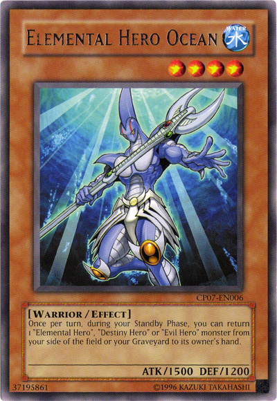 Elemental Hero Ocean [CP07-EN006] Rare 