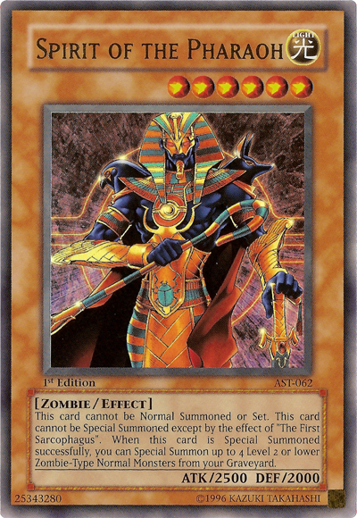 Spirit of the Pharaoh [AST-062] Ultra Rare 