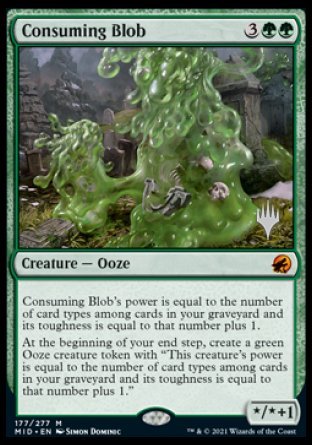 Consuming Blob (Promo Pack) [Innistrad: Midnight Hunt Promos] 