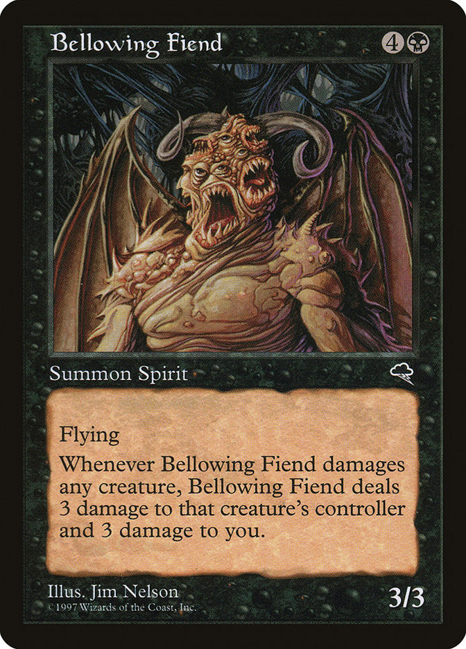 Bellowing Fiend [Tempest] 