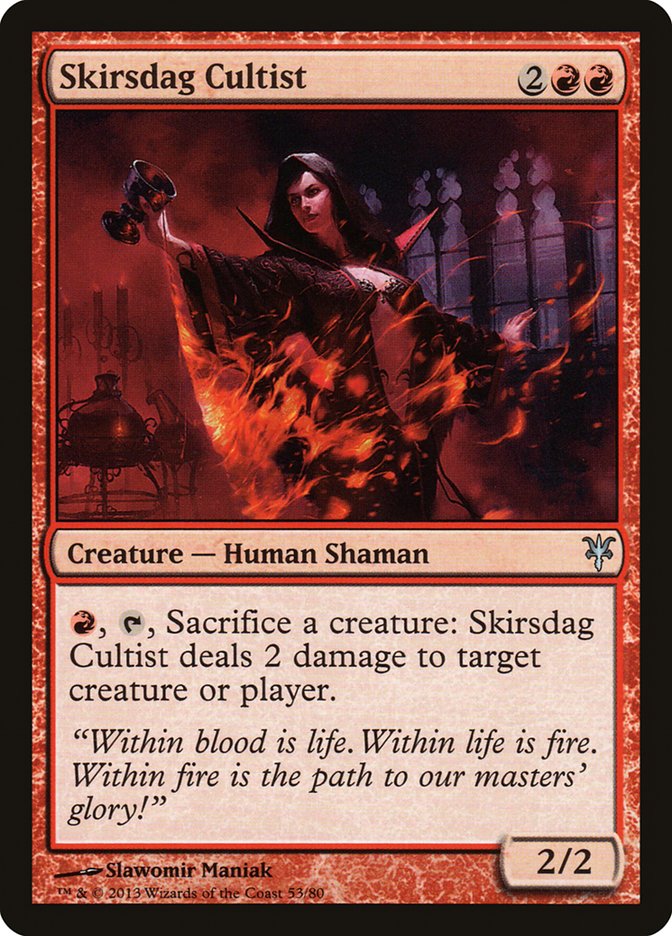 Skirsdag Cultist [Duel Decks: Sorin vs. Tibalt] 