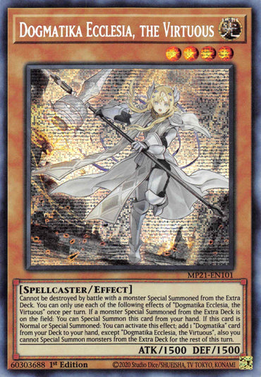 Dogmatika Ecclesia, the Virtuous [MP21-EN101] Prismatic Secret Rare 