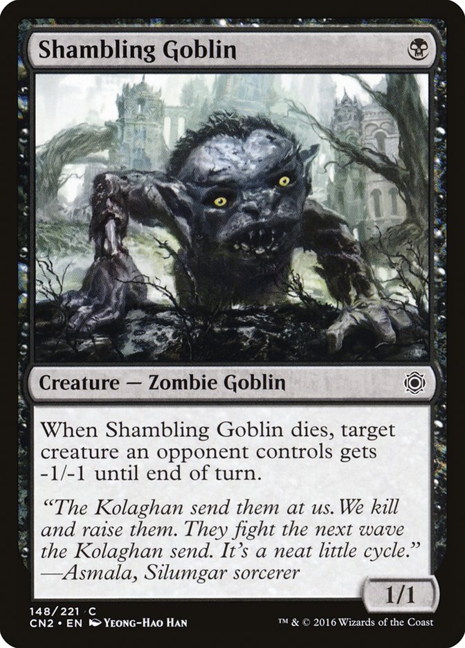 Shambling Goblin [Conspiracy: Take the Crown]