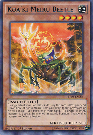 Koa'ki Meiru Beetle [BP03-EN066] Rare 