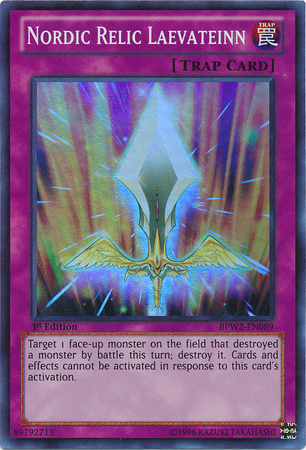 Nordic Relic Laevateinn [BPW2-EN089] Super Rare 