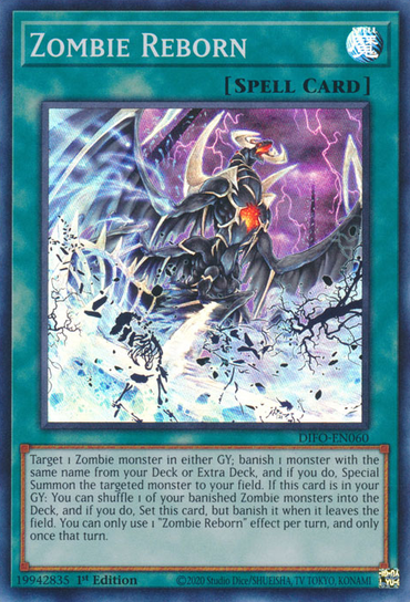 Zombie Reborn [DIFO-EN060] Super Rare 