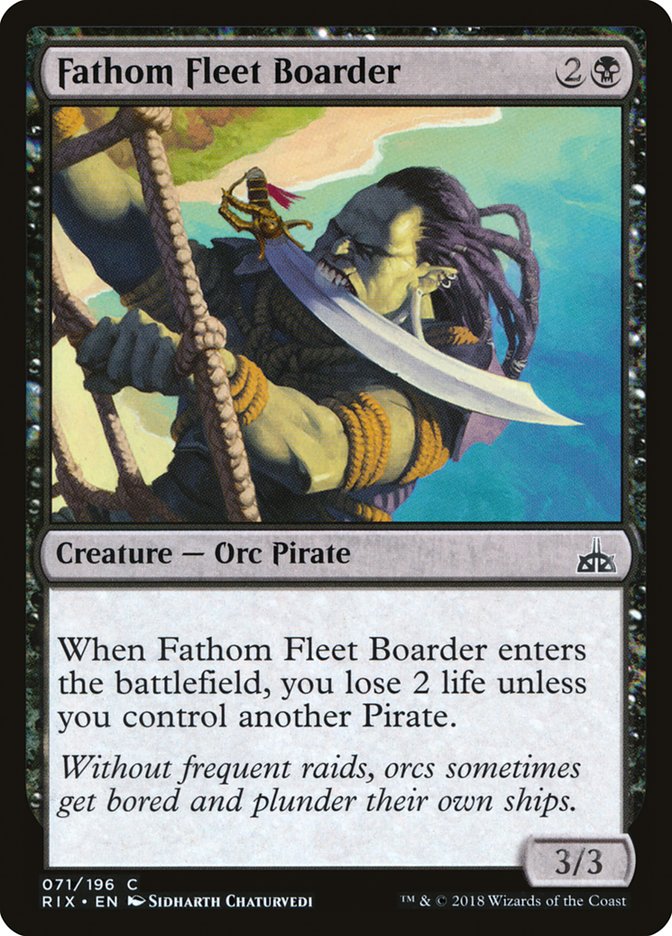 Fathom Fleet Boarder [Rivals of Ixalan] 