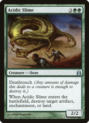 Acidic Slime [Commander 2011] 