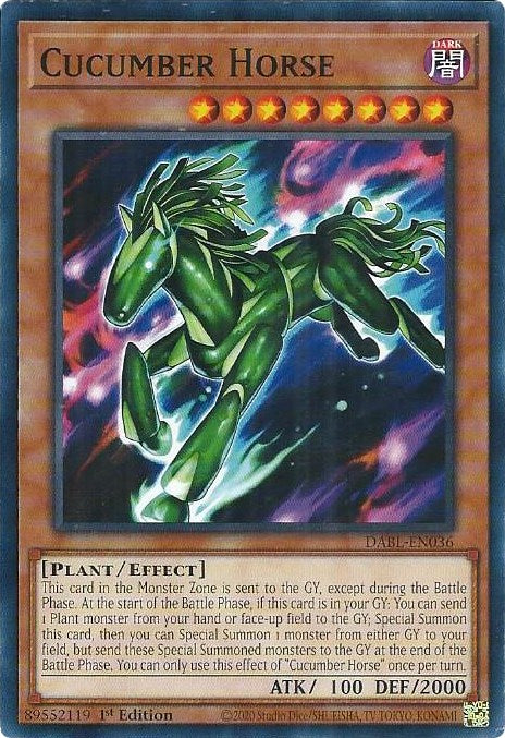 Cucumber Horse [DABL-EN036] Common 