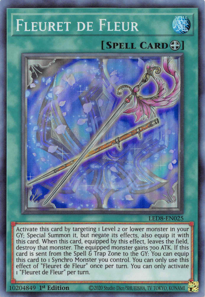 Fleuret de Fleur [LED8-EN025] Super Rare 