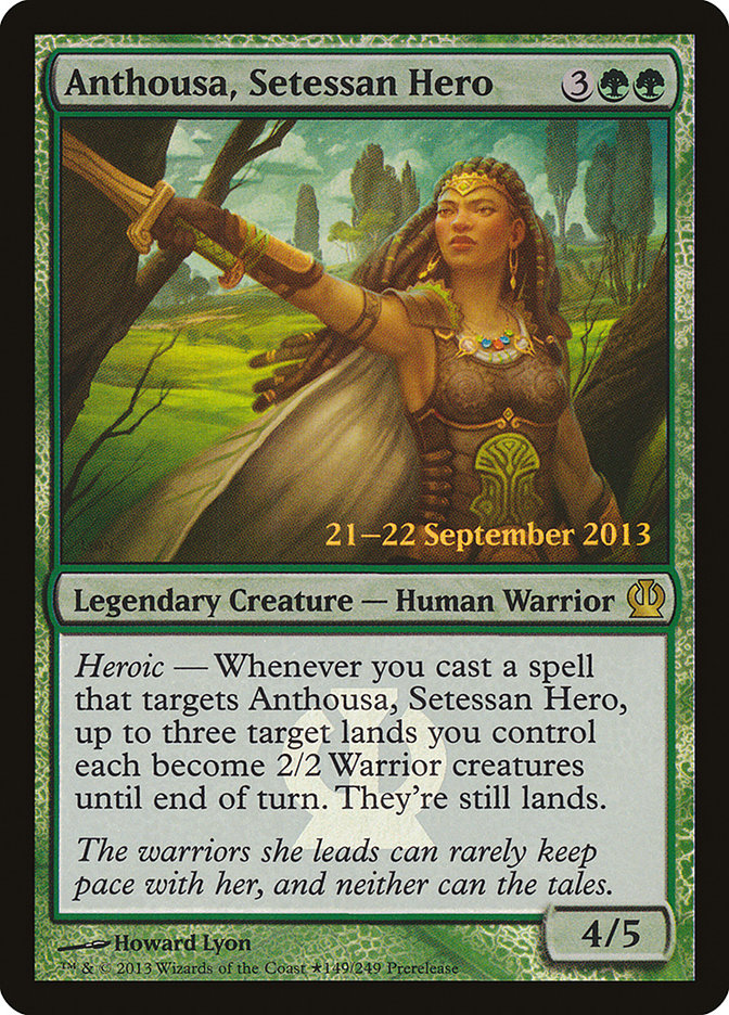 Anthousa, Setessan Hero [Theros Prerelease Promos] 