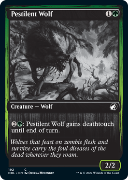 Pestilent Wolf [Innistrad: Double Feature] 