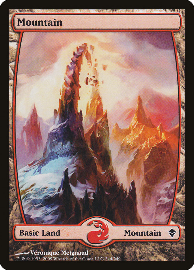 Mountain (244) [Zendikar] 