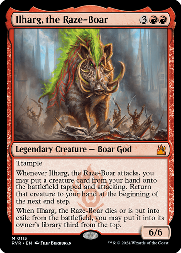 Ilharg, the Raze-Boar [Ravnica Remastered] 