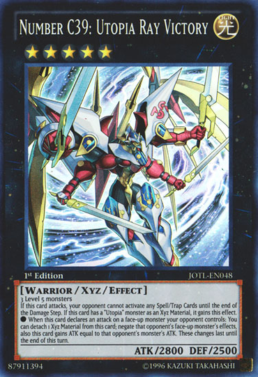 Number C39: Utopia Ray Victory [JOTL-EN048] Super Rare 