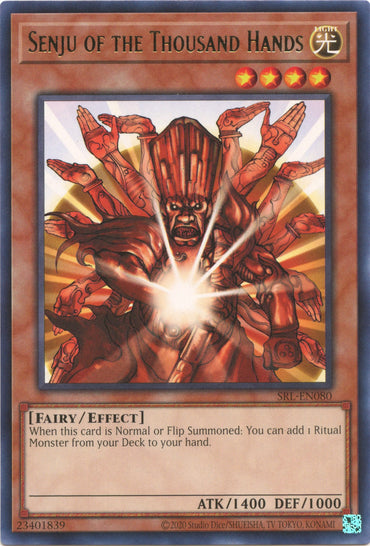 Senju of the Thousand Hands (25th Anniversary) [SRL-EN080] Rare 